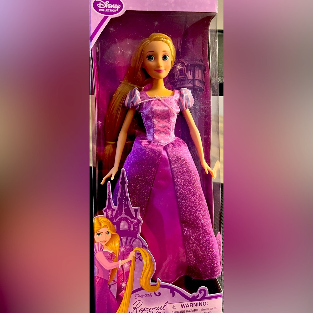 Disney Princess Rapunzel Doll - Purple Dress